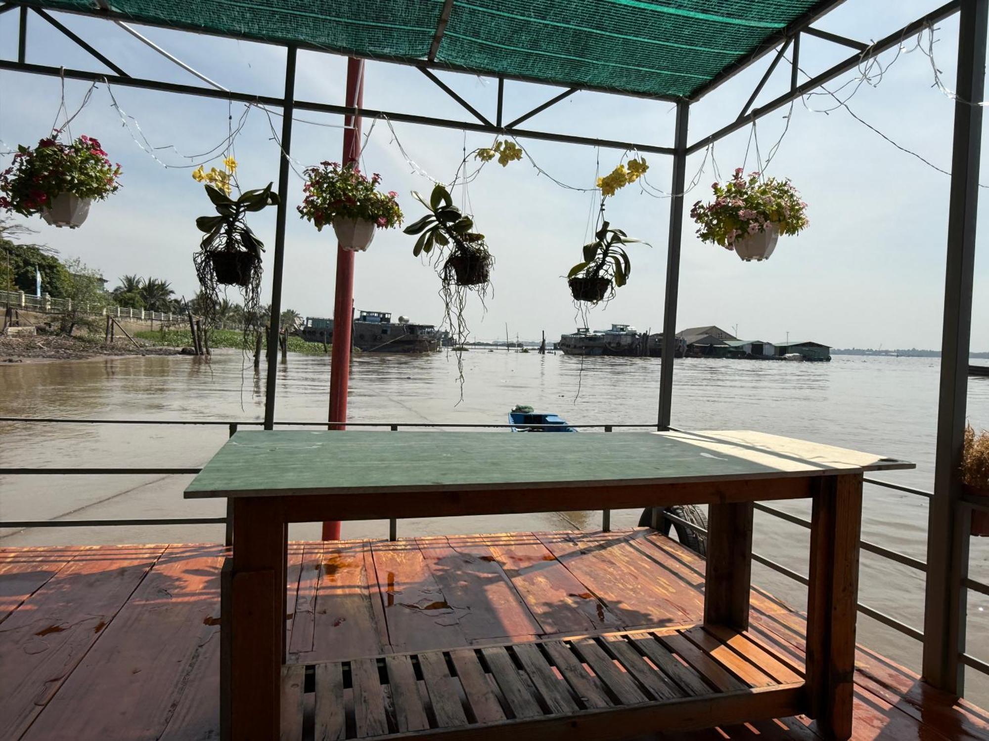 Island Homestay Tien Giang My Tho Bagian luar foto